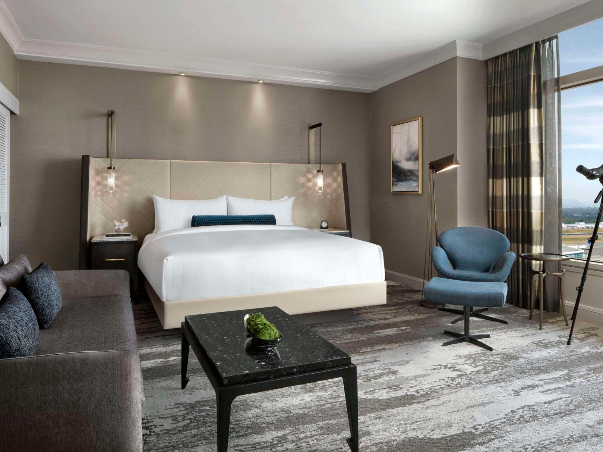 Fairmont Vancouver Airport In-Terminal Hotel Ρίτσμοντ Εξωτερικό φωτογραφία A guest room at the hotel